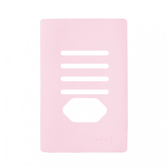 Placa p/ 4 Interruptores + Tomada (especial) - Novara Especiais Petala